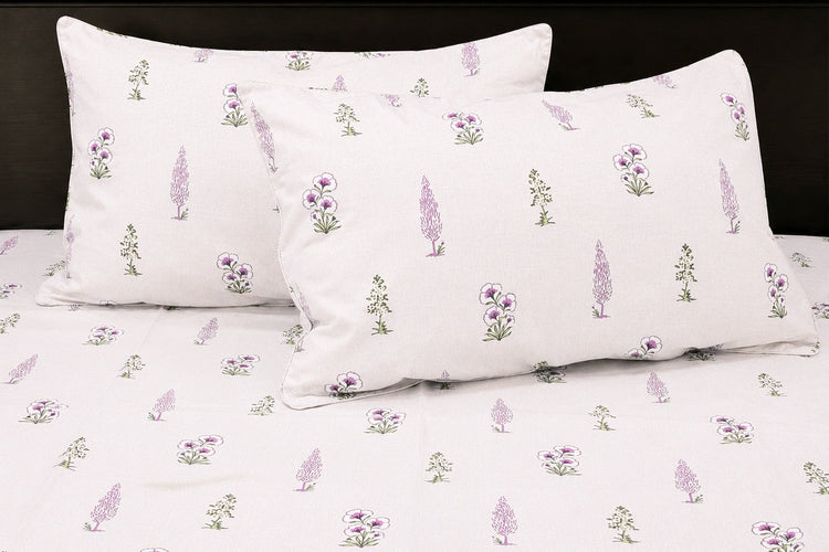 Cypress Grove Bed Sheet Set in Shades of Pink