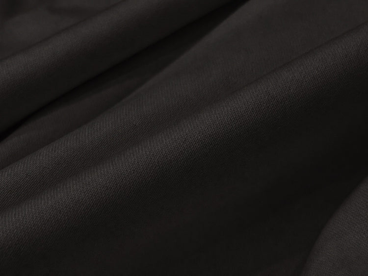 300TC Soft Sateen Weave Custom Bed Sheet Set - Dark Grey