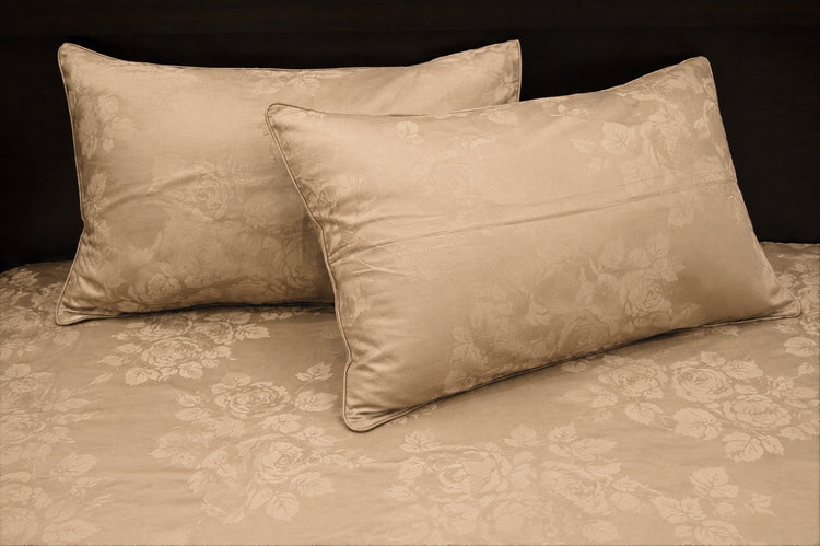 300TC Timeless Rose Custom Bed Sheet Set - Brown
