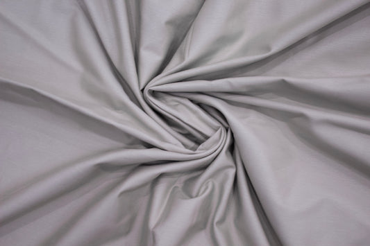 400TC Soft Sateen Weave Custom Bed Sheet Set - Light Grey