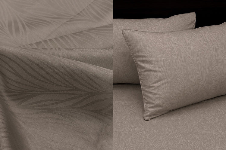 300TC Silent Sway Custom Bed Sheet Set - Beige