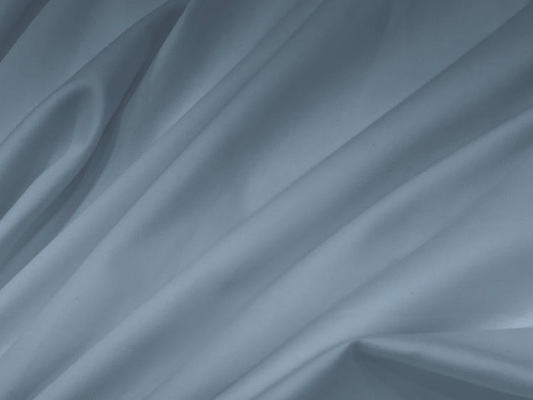 300TC Soft Sateen Weave Custom Bed Sheet Set - Slate Blue