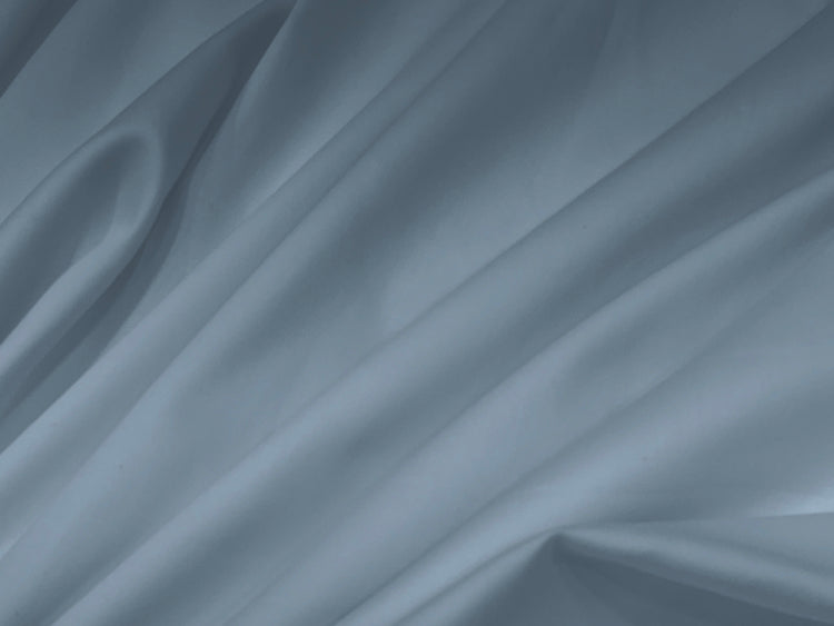 300TC Soft Sateen Weave Custom Bed Sheet Set - Slate Blue