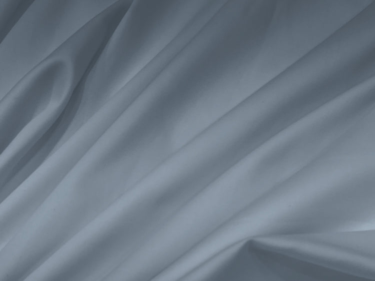 300TC Soft Sateen Weave Custom Bed Sheet Set - Slate Blue