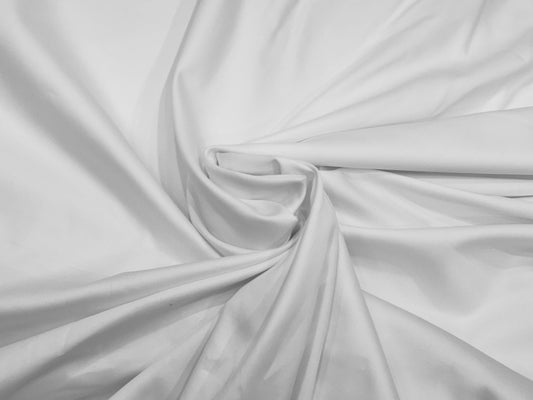 300TC Soft Sateen Weave Custom Bed Sheet Set - White