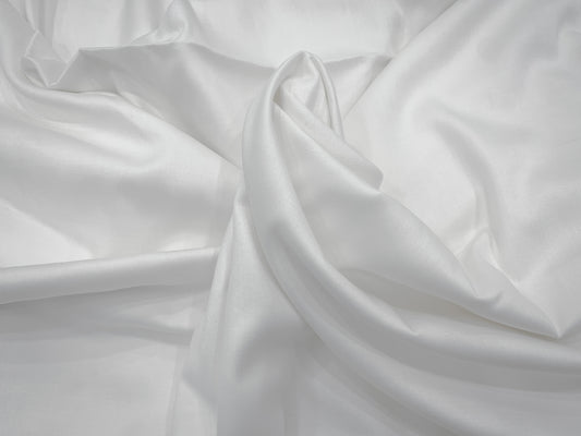 Soft Sateen Weave Custom Bed Sheet Set - White