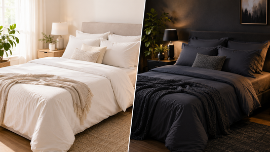 Light vs Dark Colour Bedsheets