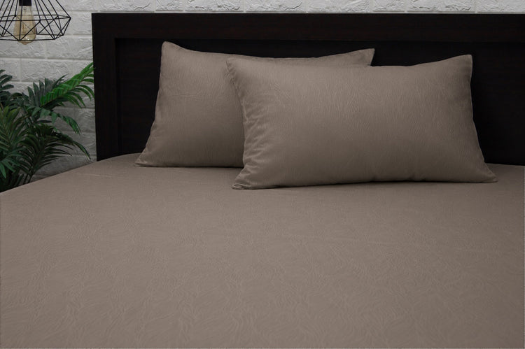 300TC Silent Sway Custom Bed Sheet Set - Beige