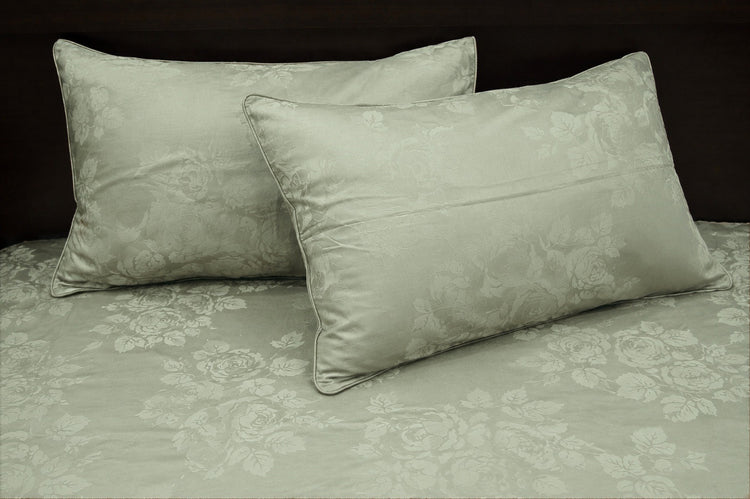 300TC Timeless Rose Custom Bed Sheet Set - Green