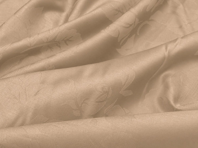 300TC Timeless Rose Custom Bed Sheet Set - Brown