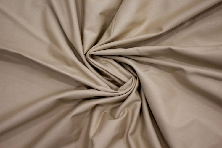 400TC Soft Sateen Weave Custom Bed Sheet Set - Beige