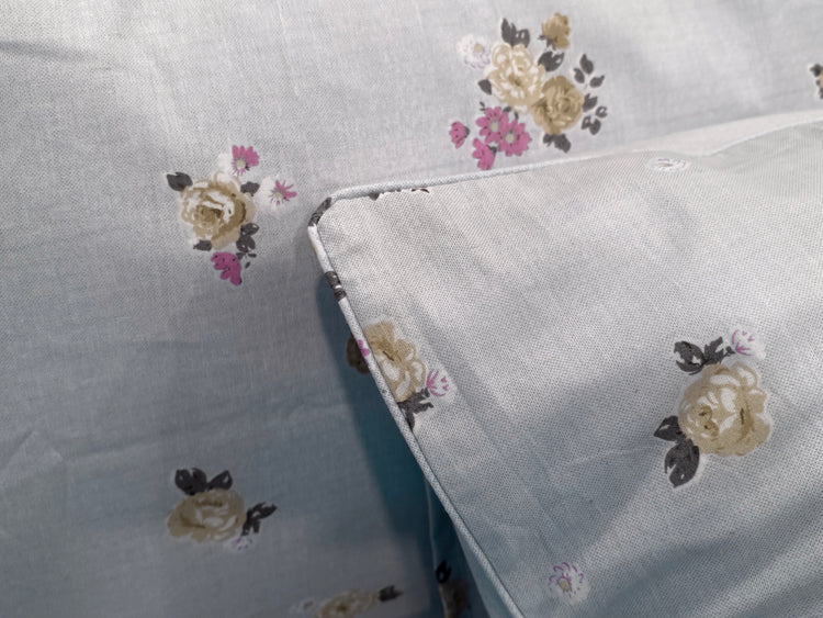 Lunara Collection Custom Bed Sheet Set in Shades of Lavender