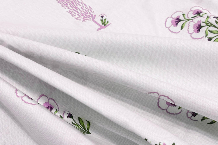 Cypress Grove Bed Sheet Set in Shades of Pink