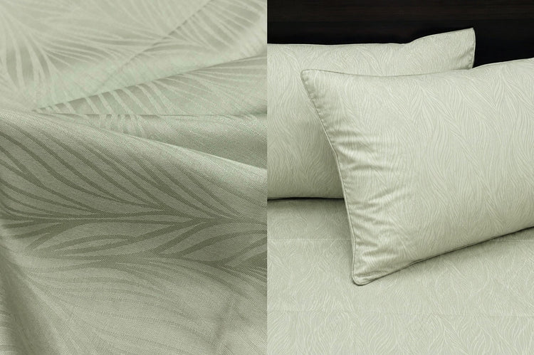 300TC Silent Sway Custom Bed Sheet Set - Green