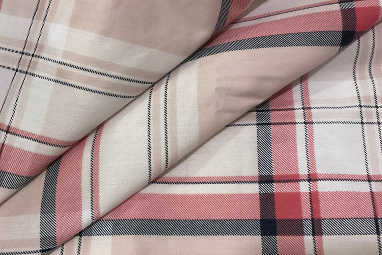 Mason Plaid Bed Sheet Set in Red