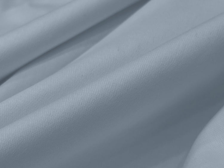 300TC Soft Sateen Weave Custom Bed Sheet Set - Slate Blue