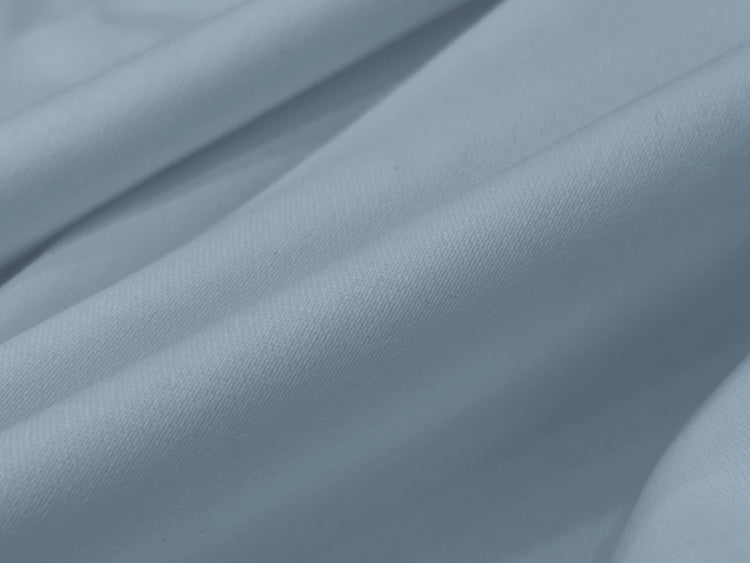 300TC Soft Sateen Weave Custom Bed Sheet Set - Slate Blue
