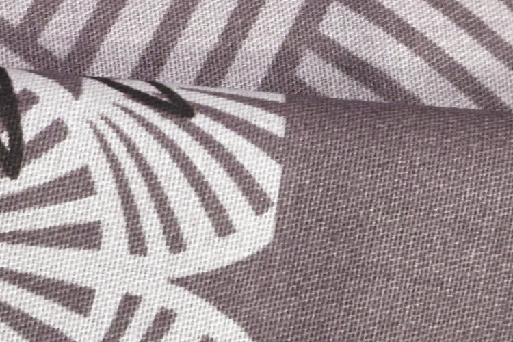 Metro Mauve Blocks Custom Bed Sheet Set in Shades of Purple