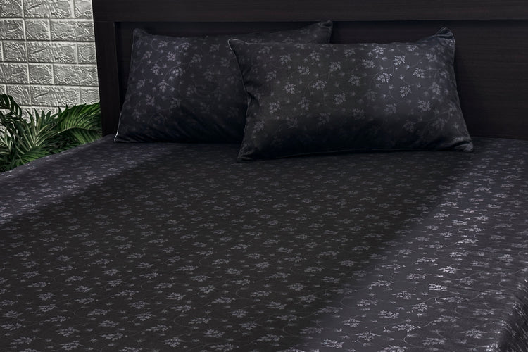 Fading Night Ombre Custom Bed Sheet Set in Shades of Blue and Purple