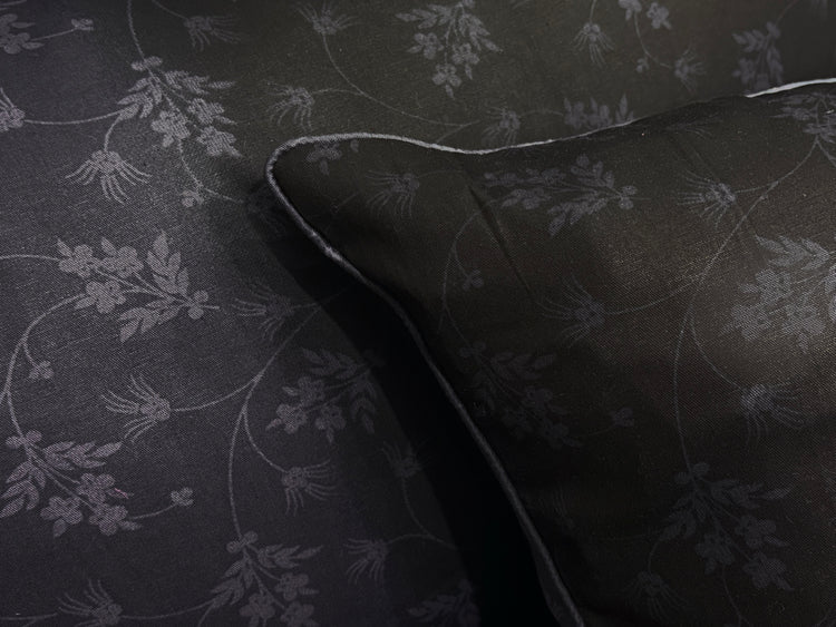 Fading Night Ombre Custom Bed Sheet Set in Shades of Blue and Purple