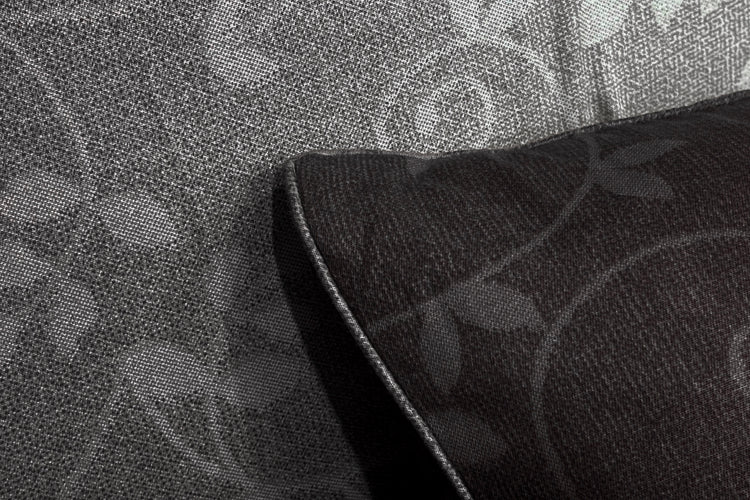 Dusk Garden Ombre Custom Bed Sheet Set in Shades of Grey