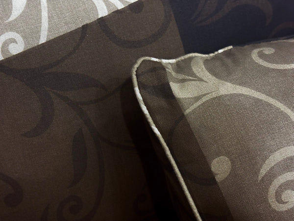 brown pillow cover