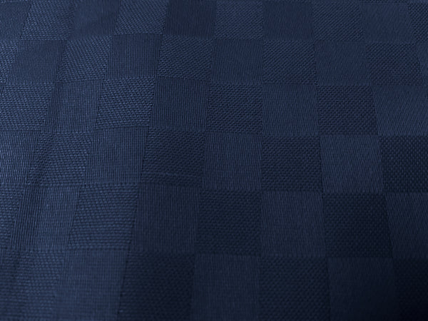 sateen square weave custom bedsheet set dark blue 2