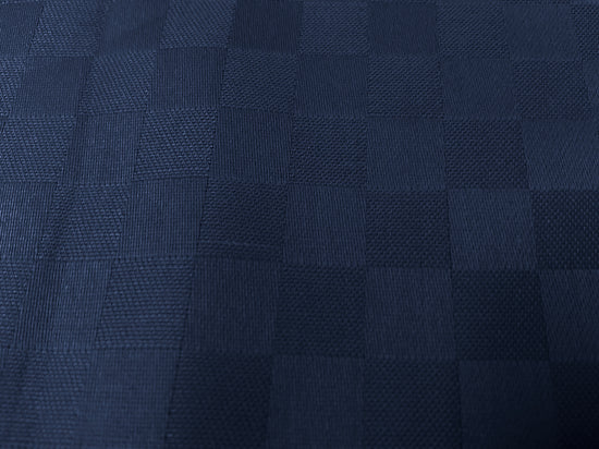 sateen square weave custom bedsheet set dark blue 2