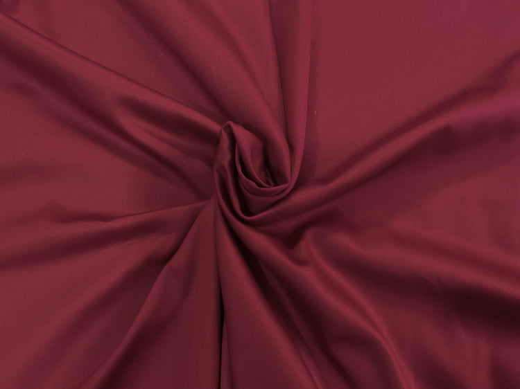 Soft Sateen Weave Custom Bed Sheet Set - Maroon